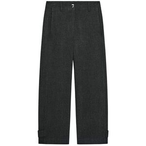 Zara adjustable hem pinstripe pants